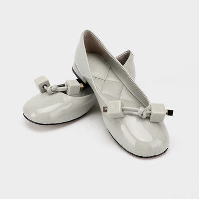 Женские неформальные туфли Flat Loafer с подкладкой EVA черный белый цвет
